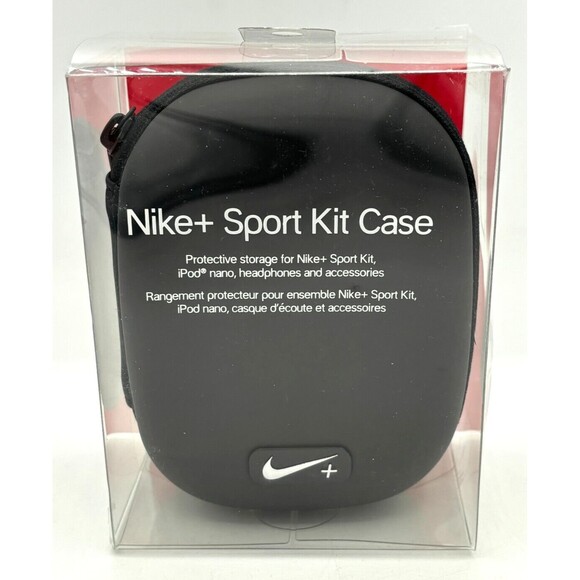 NIKE+ SPORT Kit Protective Storage Hard Case For Ipod Nano Headphones Airpods - Picture 1 of 9
